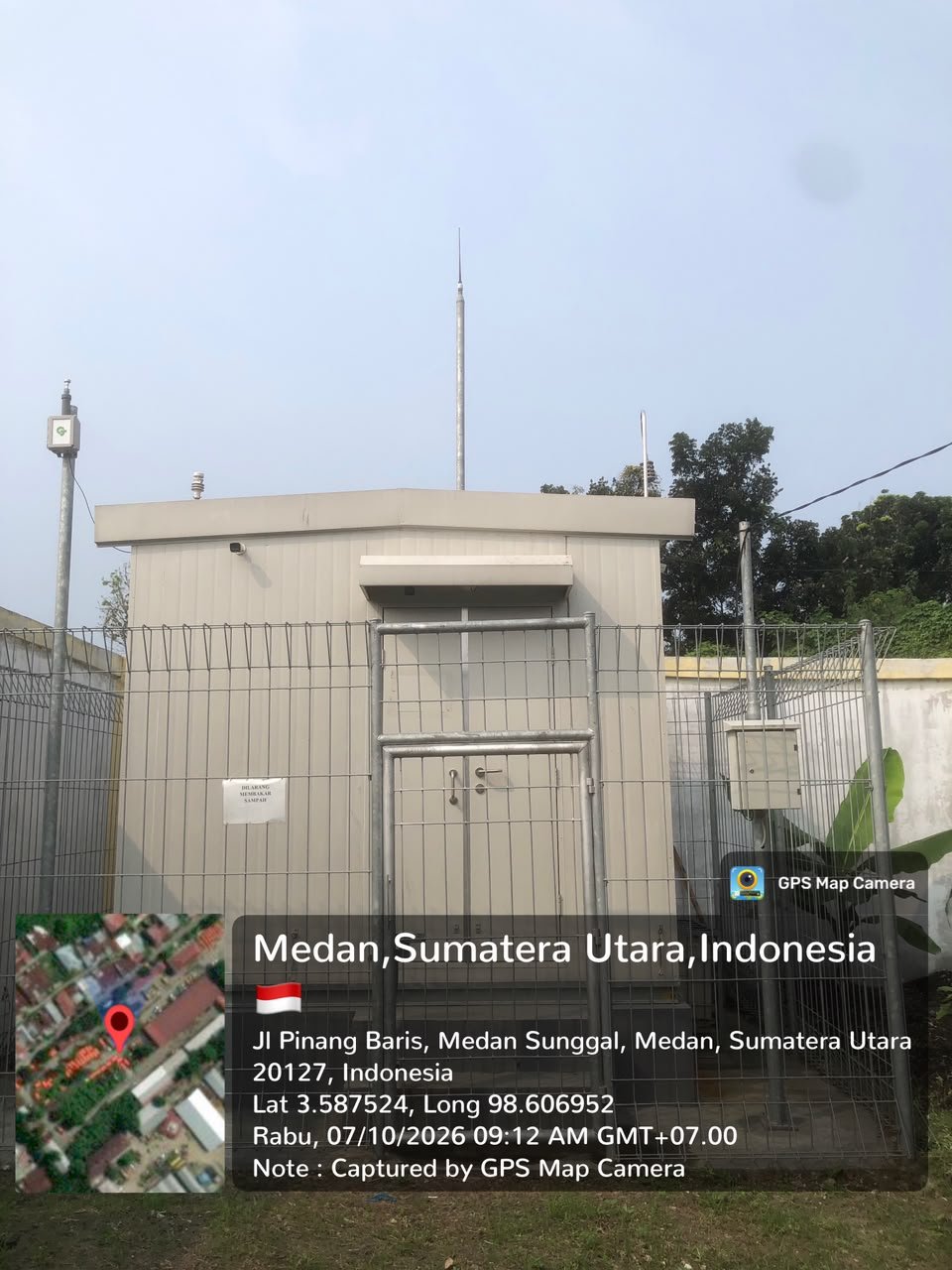 DLH Medan Pastikan Tiga Stasiun Pemantau Kualitas Udara Beroperasi 24 Jam