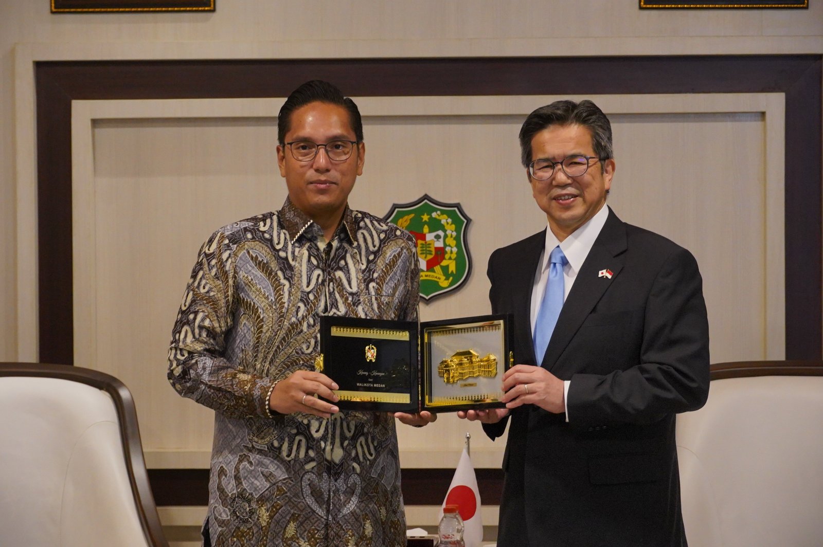Terima Kunjungan Perpisahan Konjen Jepang, Wali Kota Medan Tegaskan Komitmen Perkuat Kerja Sama dan Investasi