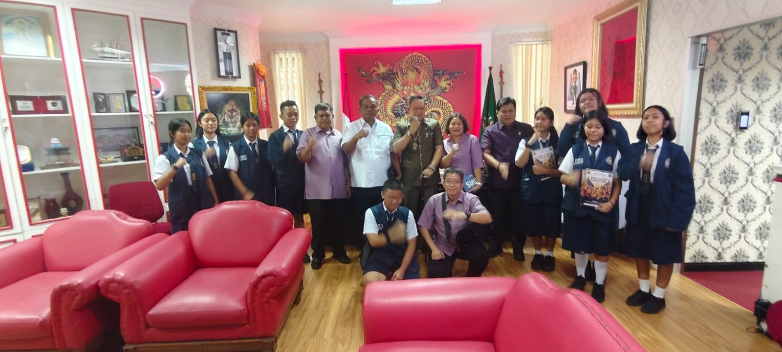 Wong Chun Sen Dukung Pensi SMP St. Yoseph Pemuda Medan, Dorong Siswa Berani Berkarya dan Berprestasi